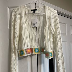 NWT F21 cute short cardigan.